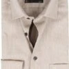 Olymp Luxor Overhemd Beige -Kleding Verkoop 74365 1