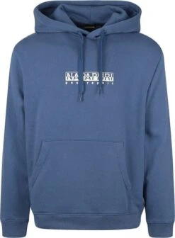 Napapijri Box Hoodie Blauw -Kleding Verkoop 74479 1 1
