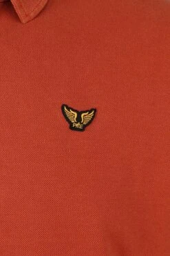 PME Legend Longsleeve Pique Polo Rood -Kleding Verkoop 74482 3