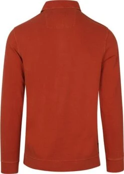 PME Legend Longsleeve Pique Polo Rood -Kleding Verkoop 74482 4