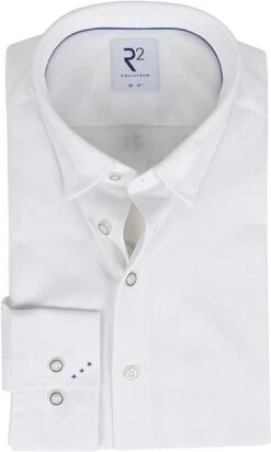 R2 Overhemd Uni Wit -Kleding Verkoop 74516 1 1