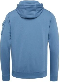 PME Legend Hoodie Brushed Fleece Blauw 11 PME Legend Hoodie Brushed Fleece Blauw -Kleding Verkoop 74545 2