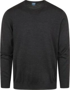 Olymp Trui O-Hals Wol Antraciet -Kleding Verkoop 74568 1 1