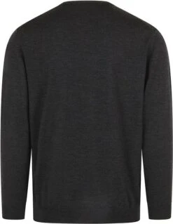 Olymp Trui O-Hals Wol Antraciet -Kleding Verkoop 74568 4