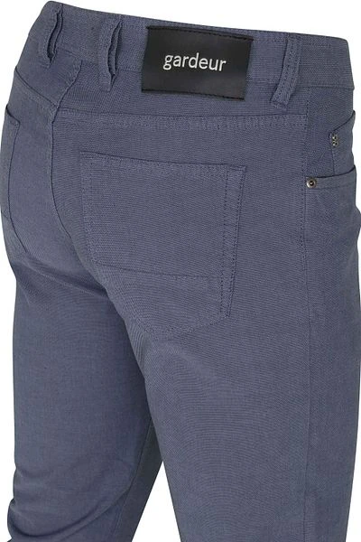 Gardeur Bill Broek Five Pocket Blauw 5 Gardeur Bill Broek Five Pocket Blauw - Image 3