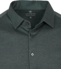 Desoto Overhemd Strijkvrij Groen -Kleding Verkoop 74681 2 1