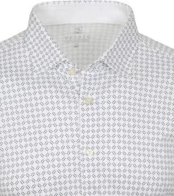 Desoto Overhemd Strijkvrij Print Wit -Kleding Verkoop 74682 2 1