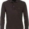 Casa Moda Polo LS Bruin -Kleding Verkoop 74690 1