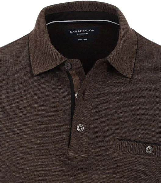 Casa Moda Polo LS Bruin 8 Casa Moda Polo LS Bruin - Image 6