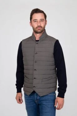 Suitable Bodywarmer Donkergroen -Kleding Verkoop 74714 4