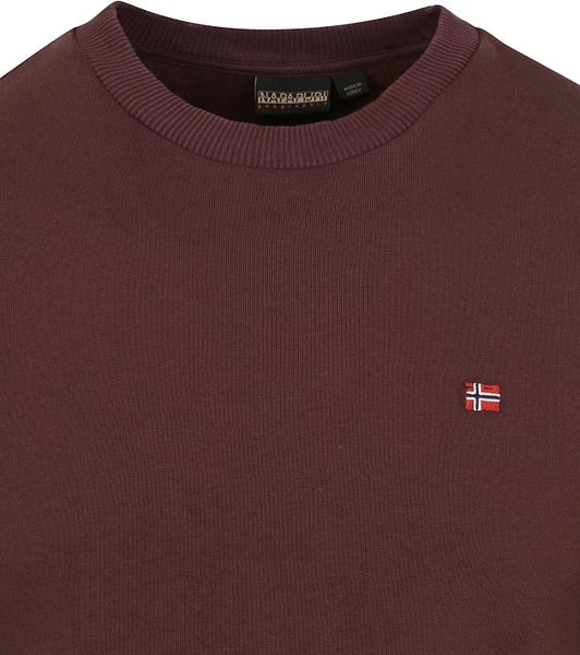 Napapijri Sweater Bordeaux 4 Napapijri Sweater Bordeaux - Image 2