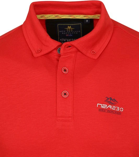 NZA Polo Grovetown Rood 5 NZA Polo Grovetown Rood - Image 3