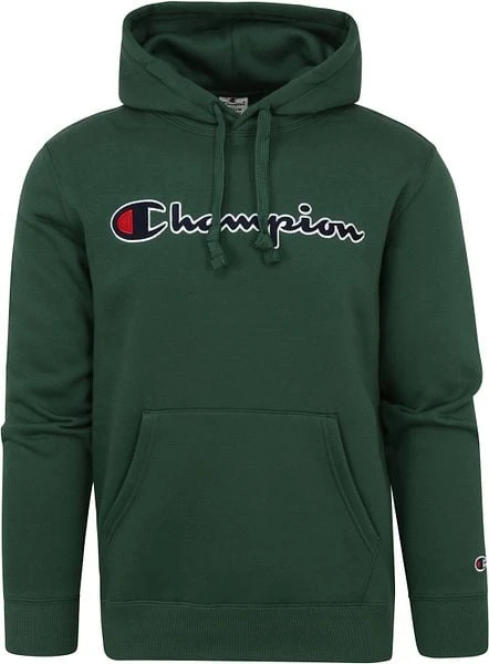 Champion Hoodie Logo Donkergroen 8 Champion Hoodie Logo Donkergroen - Image 6