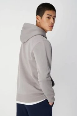Champion Hoodie Logo Grijs -Kleding Verkoop 74880 4