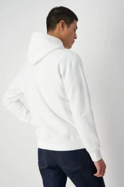 Champion Hoodie Logo Wit -Kleding Verkoop 74881 4