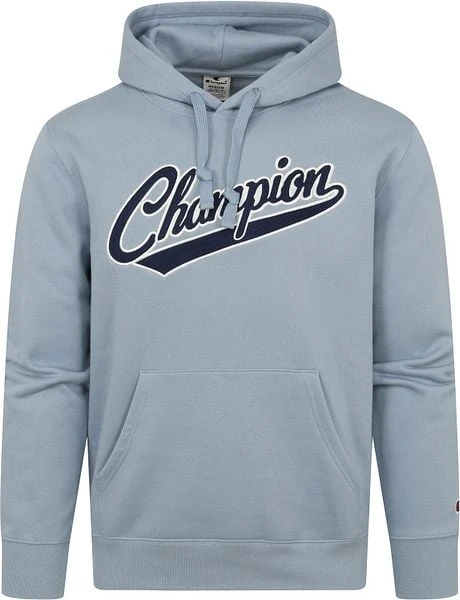 Champion Hoodie College Logo Lichtblauw 8 Champion Hoodie College Logo Lichtblauw - Image 6
