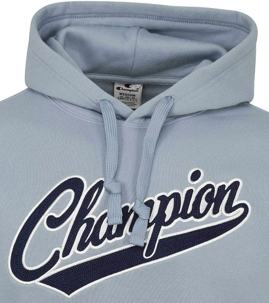 Champion Hoodie College Logo Lichtblauw 6 Champion Hoodie College Logo Lichtblauw - Image 4