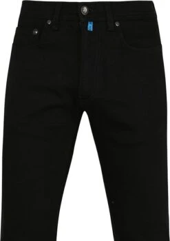 Pierre Cardin Broek Lyon Tapered Future Flex Zwart -Kleding Verkoop 74937 2