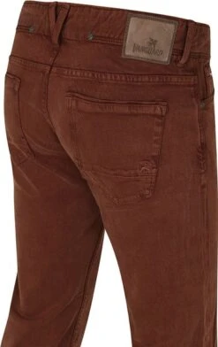 Vanguard V7 Rider Jeans Donkerbruin -Kleding Verkoop 74940 3