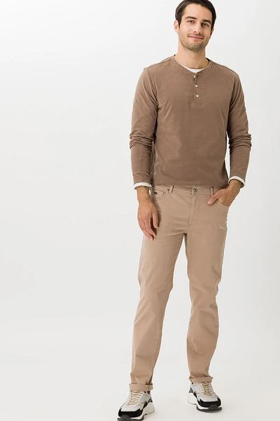 Brax Cadiz Broek Beige 4 Brax Cadiz Broek Beige - Image 2