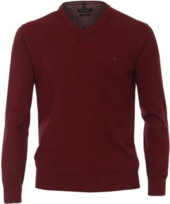 Casa Moda Pullover V-Hals Bordeaux -Kleding Verkoop 74966 1 1