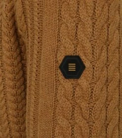 No-Excess No Excess Pullover Mix Wol Gebreid Bruin -Kleding Verkoop 75026 4