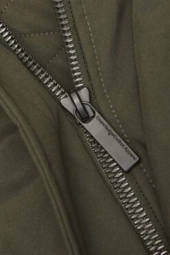 KnowledgeCotton Apparel Jas Donkergroen -Kleding Verkoop 75064 5