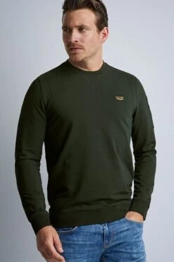 PME Legend Airstrip Trui Donkergroen -Kleding Verkoop 75071 3 1