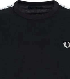 Fred Perry T-Shirt Ringer Navy 12 Fred Perry T-Shirt Ringer Navy -Kleding Verkoop 75138 2 1