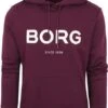 Bjorn Borg Sweater Bordeaux Rood Logo -Kleding Verkoop 75147 5
