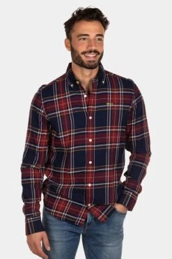NZA Overhemd Speden Ruit Blauw -Kleding Verkoop 75154 7