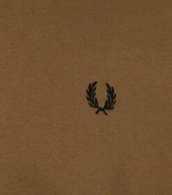 Fred Perry Half Zip Trui Bruin 10 Fred Perry Half Zip Trui Bruin -Kleding Verkoop 75165 3