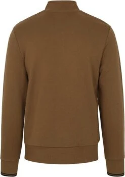 Fred Perry Half Zip Trui Bruin 11 Fred Perry Half Zip Trui Bruin -Kleding Verkoop 75165 4