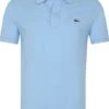 Lacoste Pique Poloshirt Lichtblauw -Kleding Verkoop 75186 1