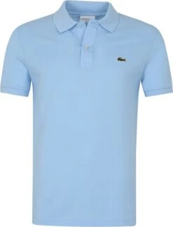 Lacoste Pique Poloshirt Lichtblauw