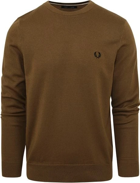 Fred Perry Trui Wol Mix Logo Bruin 7 Fred Perry Trui Wol Mix Logo Bruin - Image 5