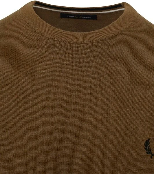 Fred Perry Trui Wol Mix Logo Bruin 8 Fred Perry Trui Wol Mix Logo Bruin - Image 6
