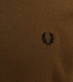 Fred Perry Trui Wol Mix Logo Bruin 10 Fred Perry Trui Wol Mix Logo Bruin -Kleding Verkoop 75258 7