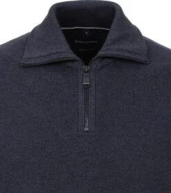 Casa Moda Halfzip Trui Donkerblauw -Kleding Verkoop 75298 2 1