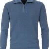 Casa Moda Halfzip Trui Blauw -Kleding Verkoop 75299 1