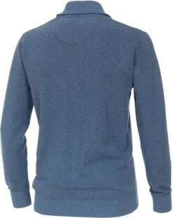 Casa Moda Halfzip Trui Blauw -Kleding Verkoop 75299 3