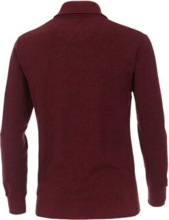Casa Moda Halfzip Trui Bordeaux -Kleding Verkoop 75300 3 1
