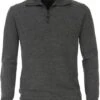 Casa Moda Halfzip Trui Donkergroen -Kleding Verkoop 75301 4