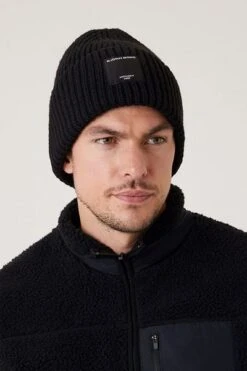 Bjorn Borg Knitted Muts Zwart -Kleding Verkoop 75332 2 1