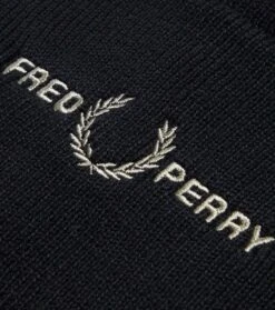Fred Perry Muts Wol Logo Zwart 12 Fred Perry Muts Wol Logo Zwart -Kleding Verkoop 75345 2 1