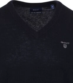 Gant Trui Lamswol Navy -Kleding Verkoop 75442 2 1