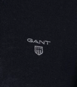 Gant Trui Lamswol Navy -Kleding Verkoop 75442 3