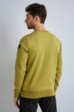 PME Legend Sweater Jacquard Lichtgroen -Kleding Verkoop 75464 4