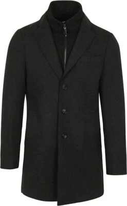 Suitable Raw Coat Antraciet