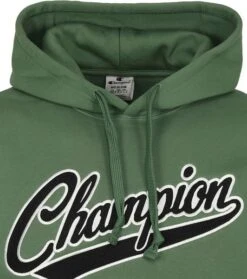 Champion Hoodie College Logo Groen -Kleding Verkoop 75524 2 1